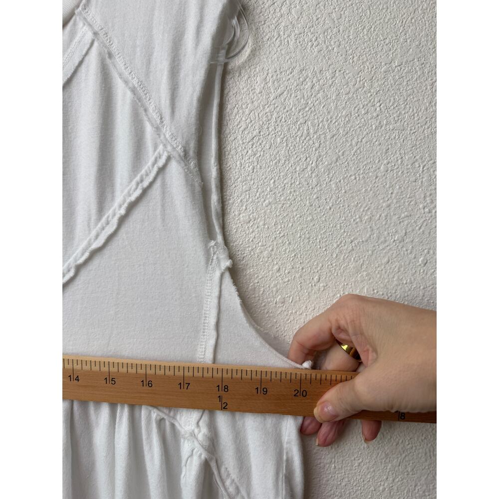 Urban Outfitters Stevie White Babydoll Dress Women's M - Picture 14 of 15